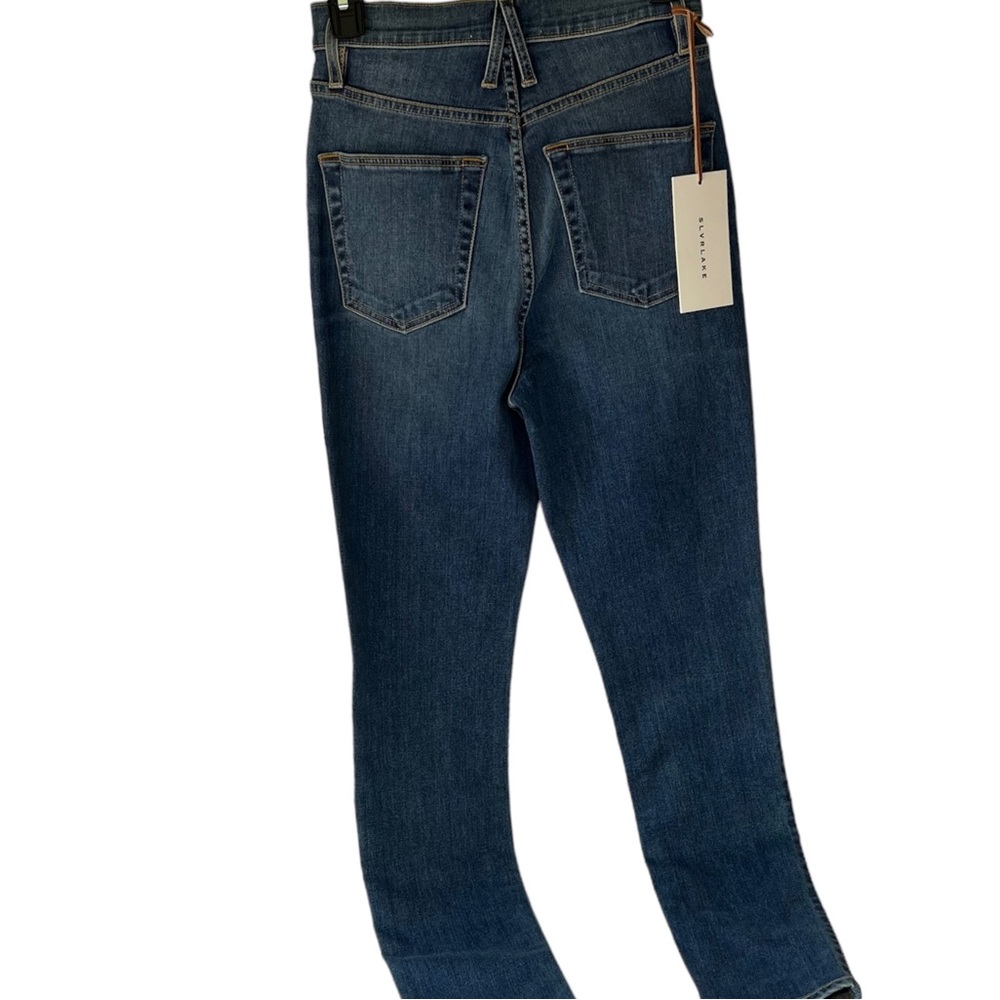 SLVRLAKE Beatnik High Rise Slim Skinny Jeans in "Anything Goes" Wash Size 26 NWT - Picture 3 of 10